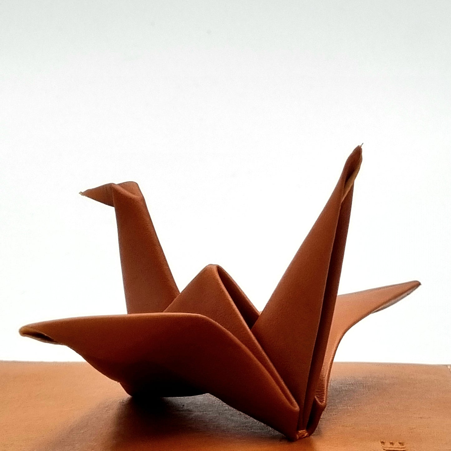 Studio Arkademie ORIZURU Leather Crane Desktop Deco