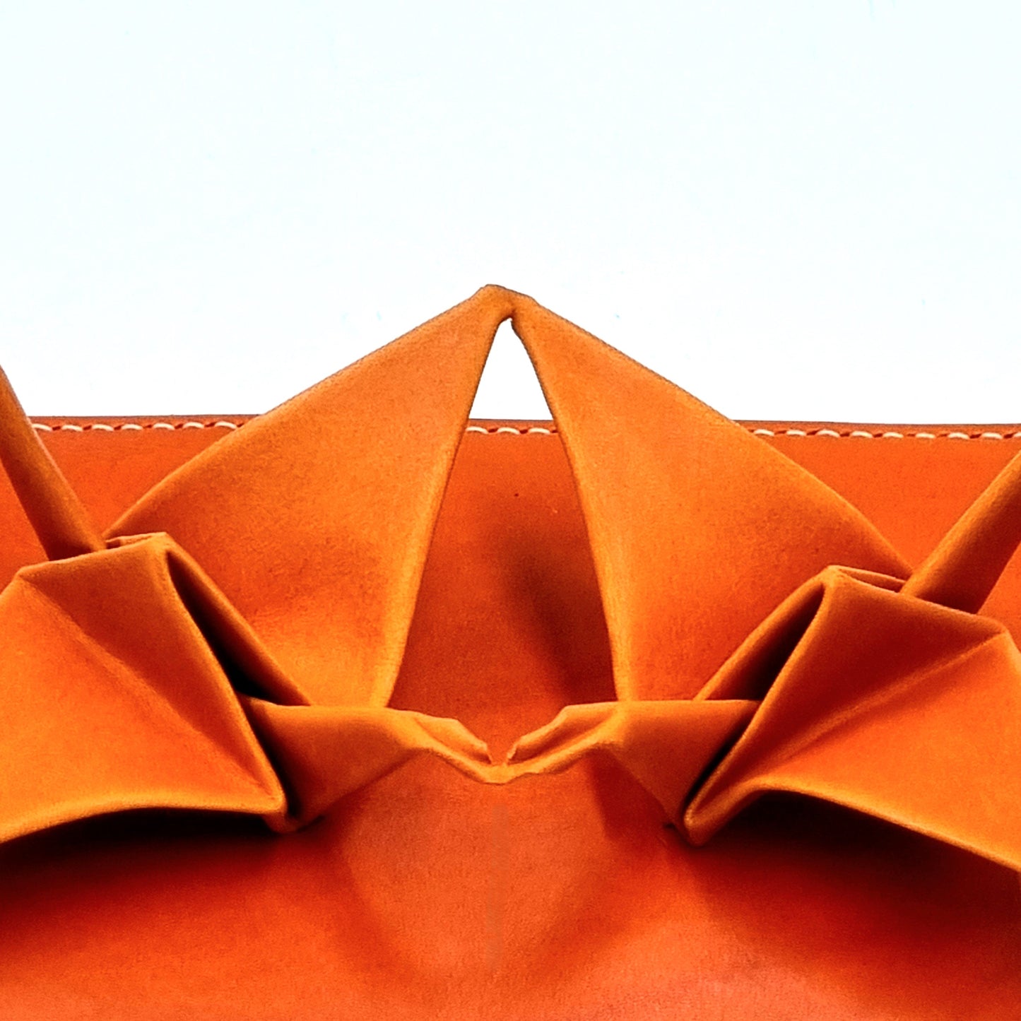 Studio Arkademie RENZURU Leather Twin Cranes Desktop Deco