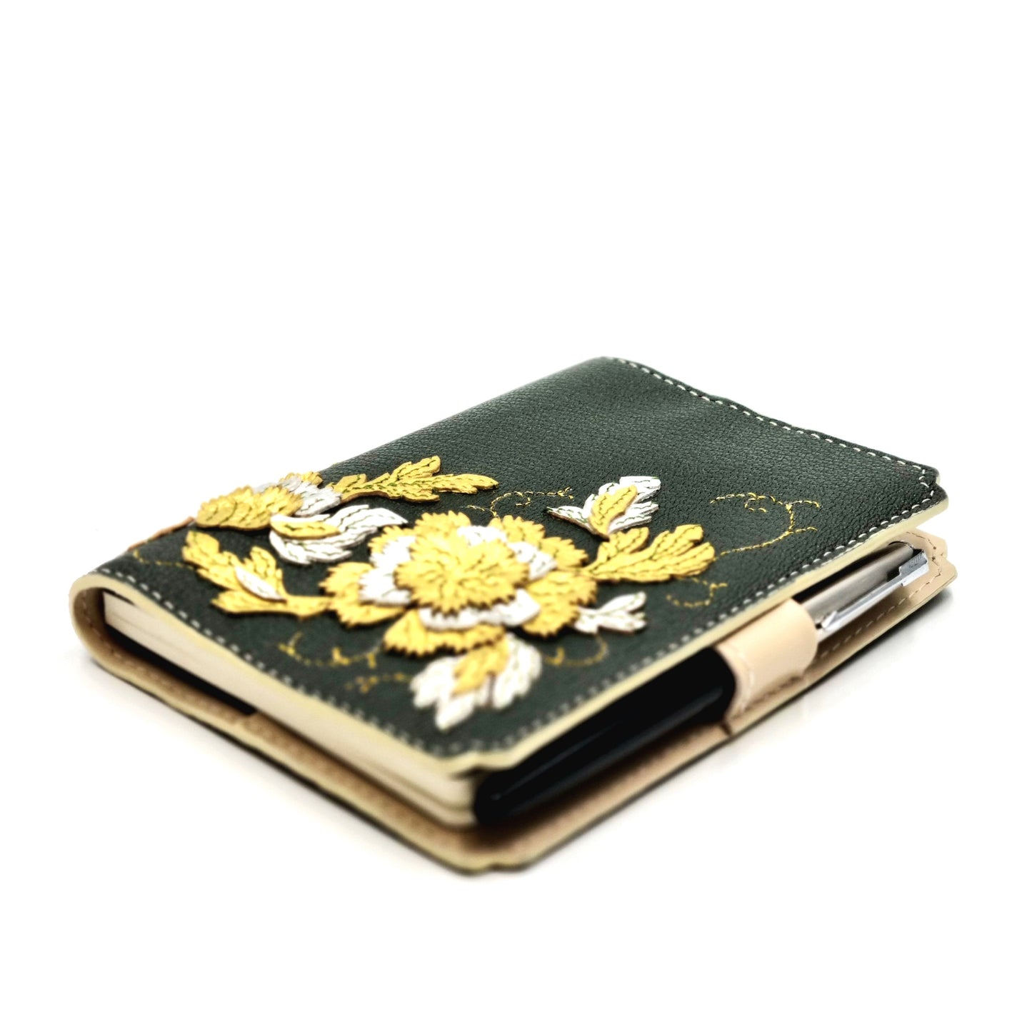 Studio Arkademie MING THREE PEONIES A6 Portrait Notebook Cover