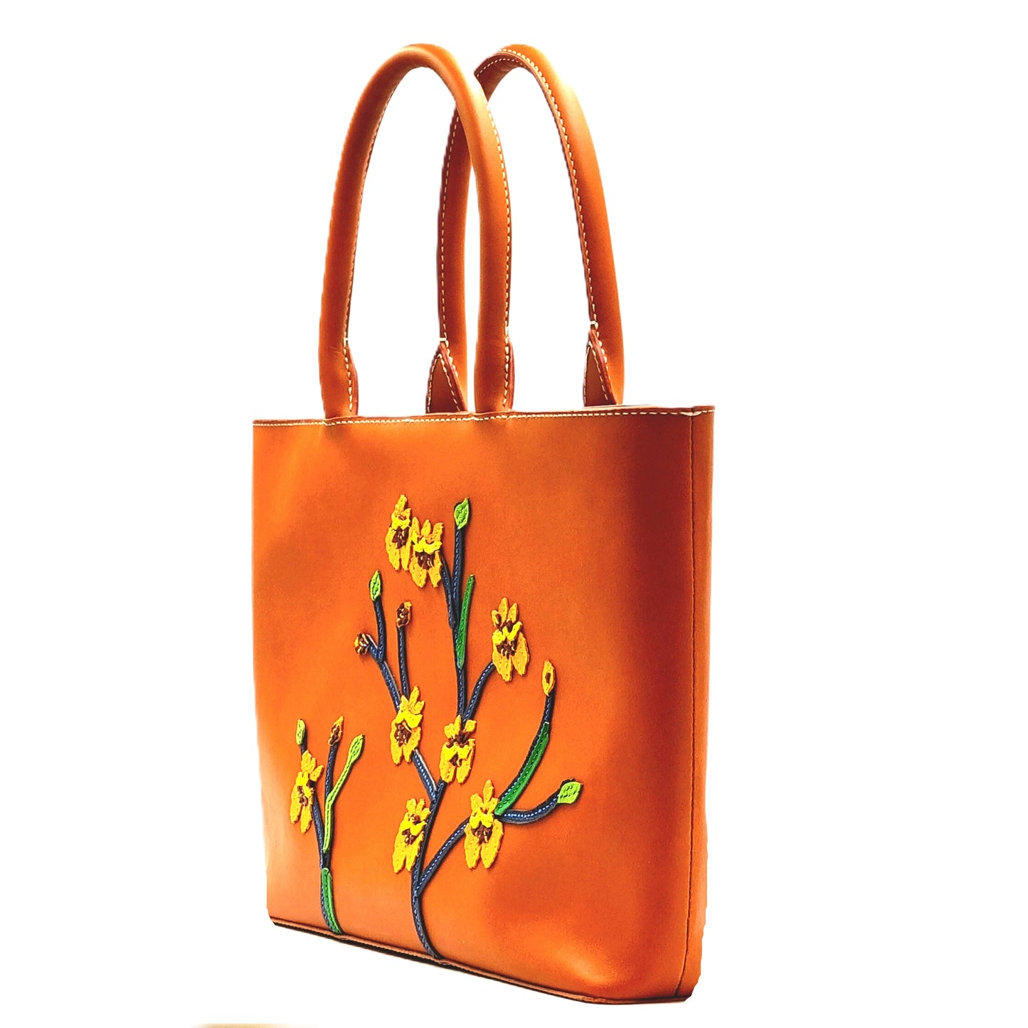 Studio Arkademie SG60 ORCHID GS 42 Leather Tote Bag, Classic Tan