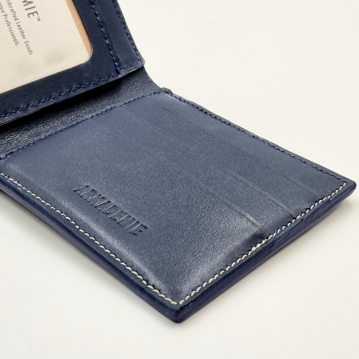 Studio Arkademie ASANOHA SASHIKO Bifold Wallet, Indigo