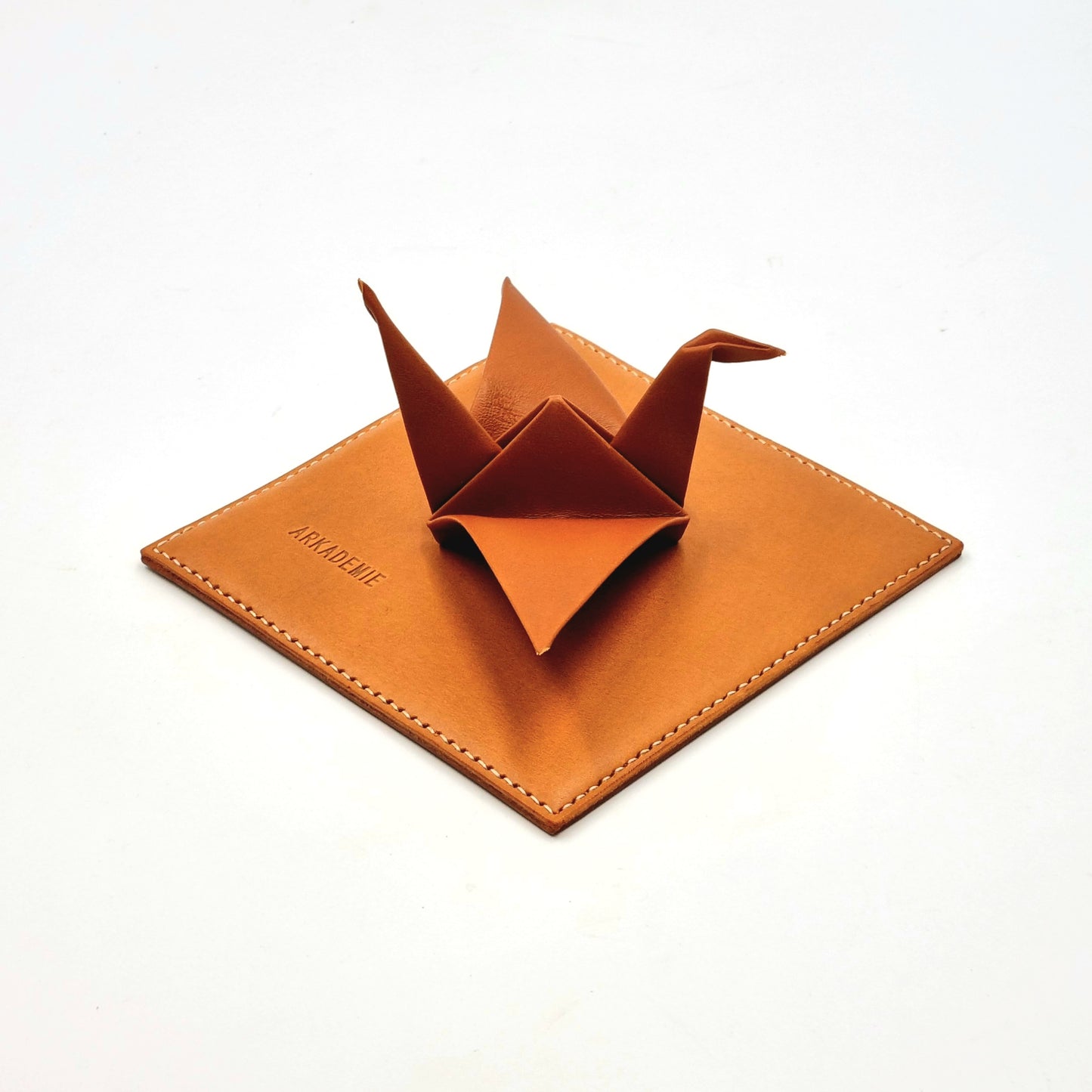 Studio Arkademie ORIZURU Leather Crane Desktop Deco