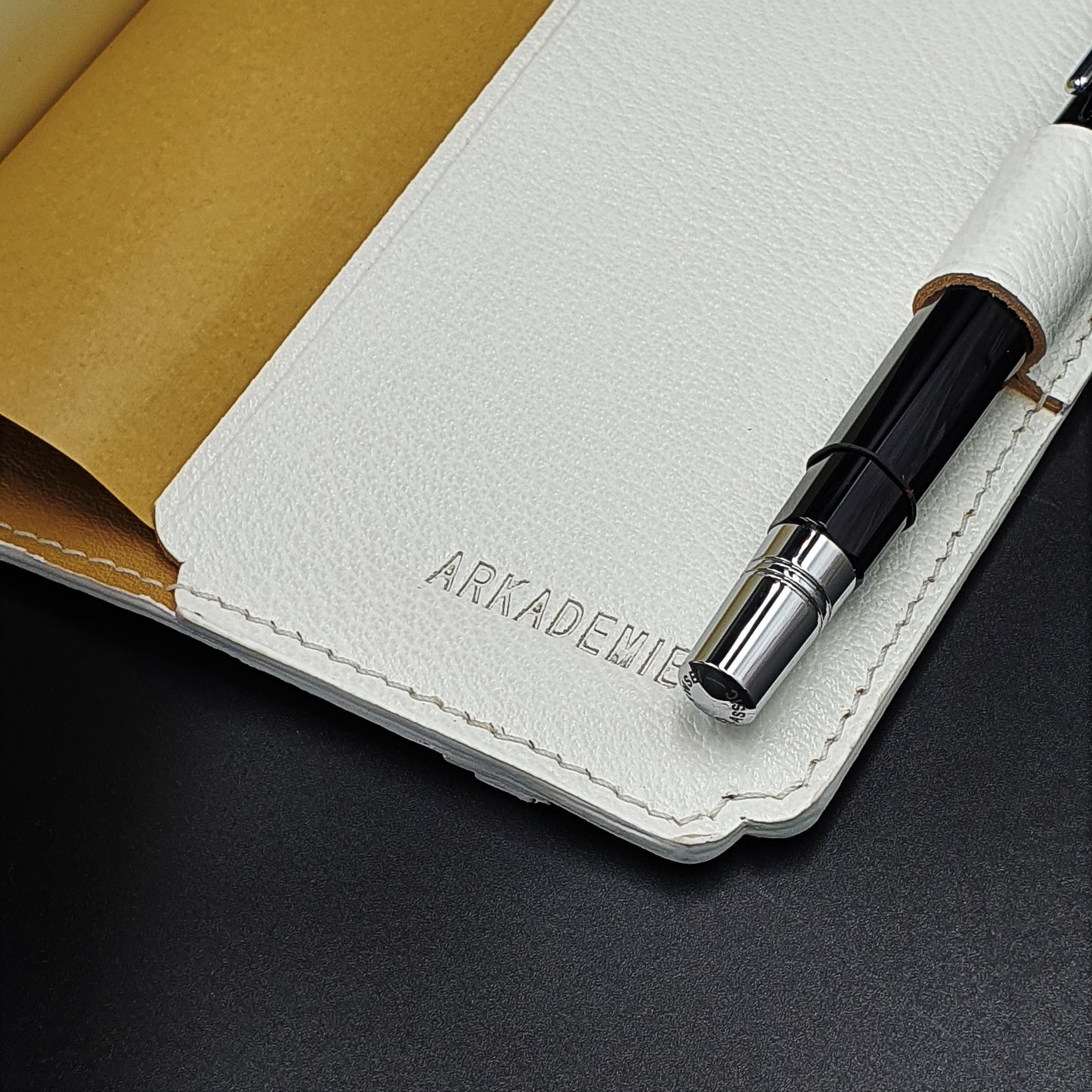 Studio Arkademie MING DH PLUM BLOSSOM A6 Portrait Notebook Sleeve, White