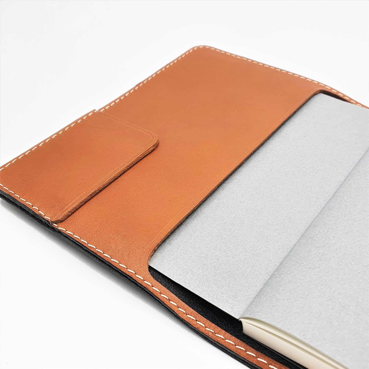 ROHE II A6-P Leather Notebook Sleeve